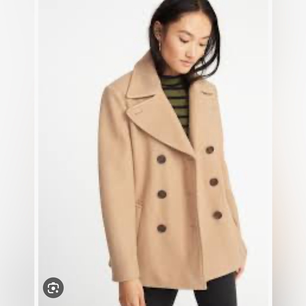 Old Navy camel pea coat